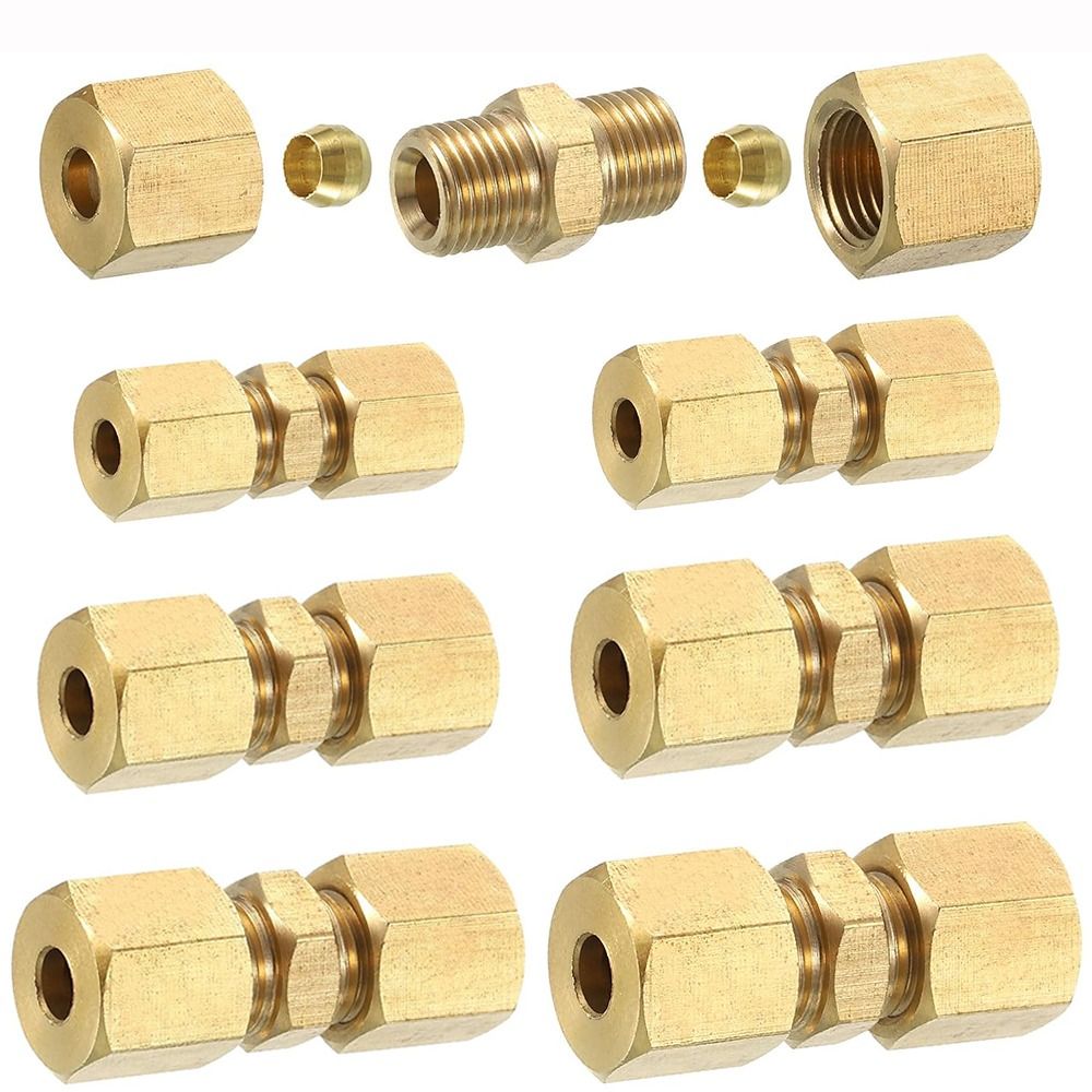 Compression Fitting Brass - 真鍮製圧縮継手 4 5 6 8 10