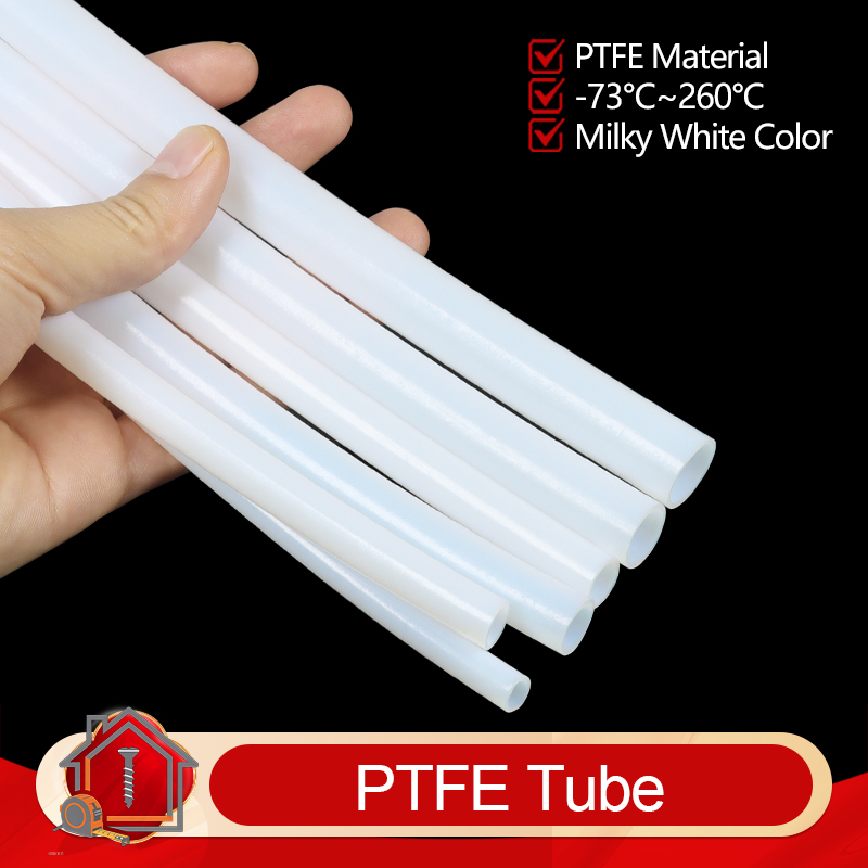Ptfe Tape Thread - 1～10m PTFEチューブ絶縁ホース ミルクホワイト ID 0.5 1