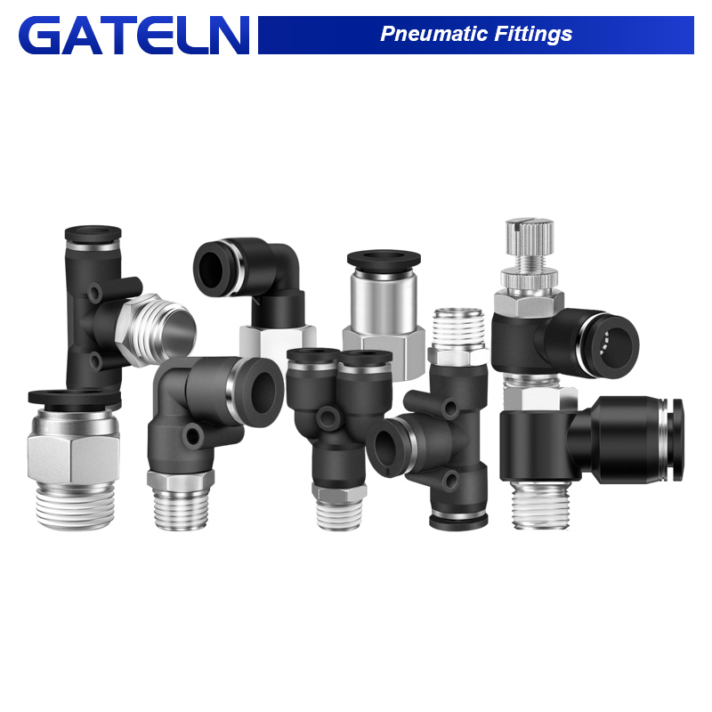 Compression Fitting Brass - 高品質オスネジ式空気圧コネクタ継手 PC PCF PB PD PL