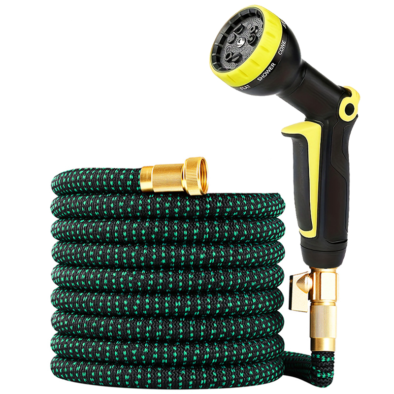 25/50/75/100フィートの頑丈な伸縮式水道管、クイッ - Flexible Hose Braided のレビューと価格