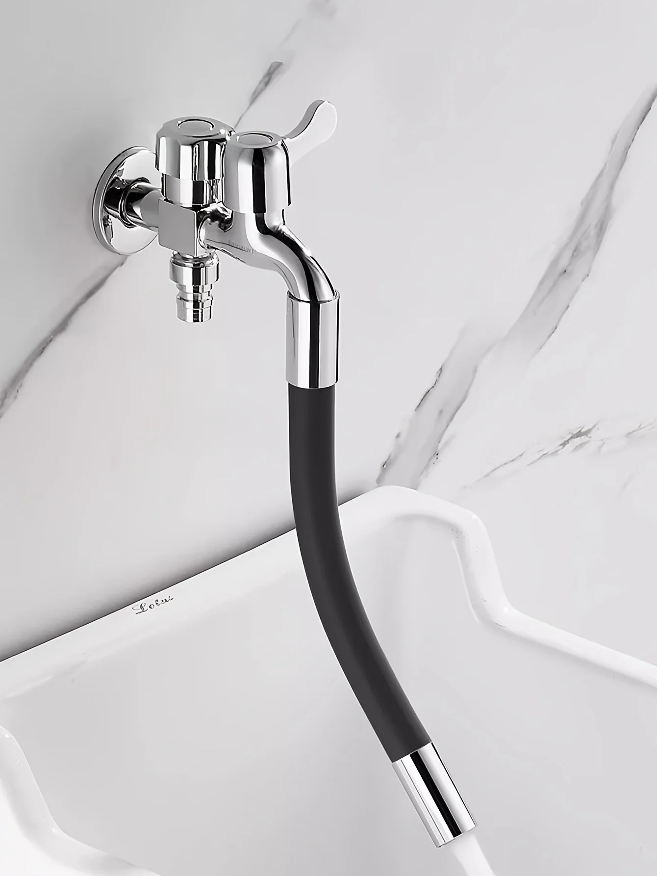フレキシブル蛇口ホースエクステンダー（回転コネクター付き）- - Flexible Hose Braided のレビューと価格