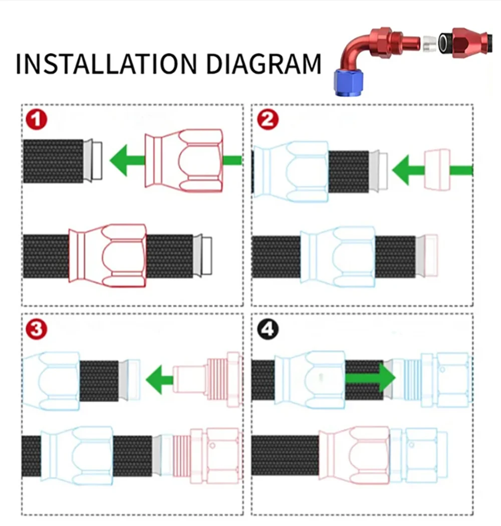 Feレーシングブレーキホース,オイルとガソリンラインチューブ - Ptfe Tape Thread のレビューと価格