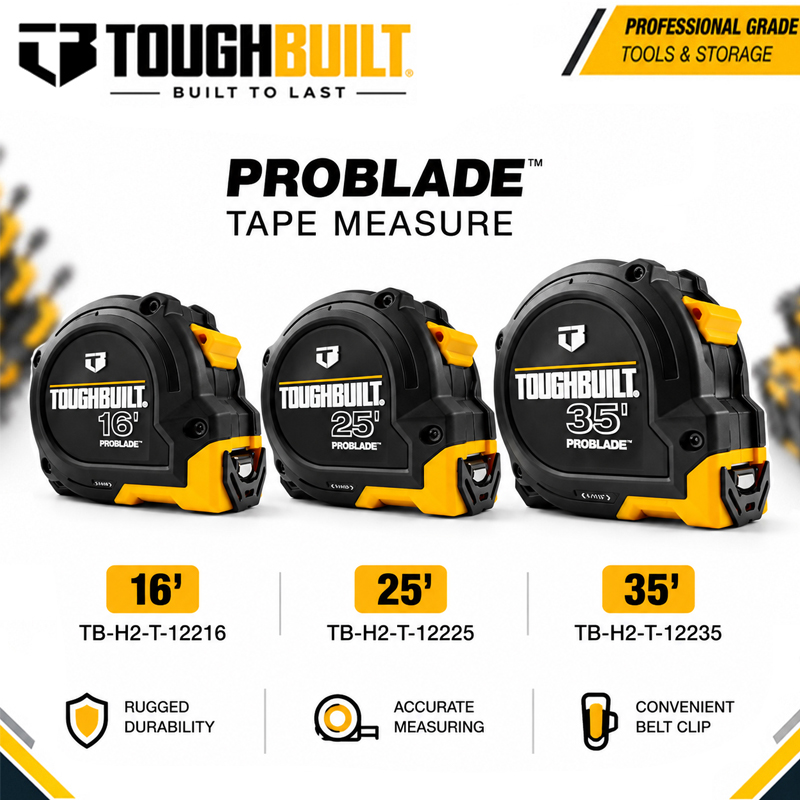 TOUGHBUILT 16フィート/25フィート/35フィー - Stanley Tape 25Ft のレビューと価格