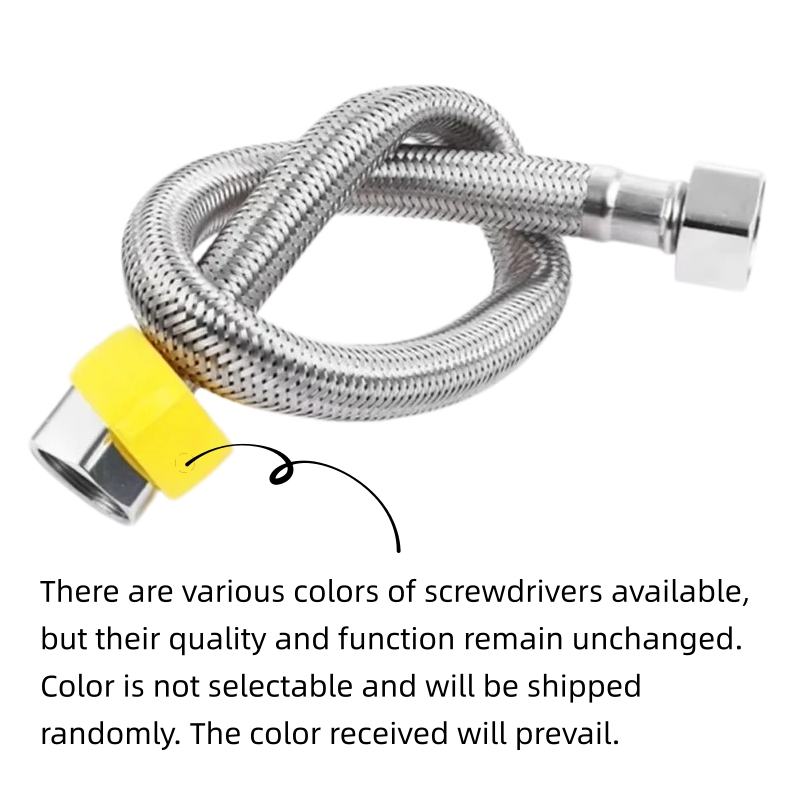 50cm1/2インチフレキシブル編組防爆配管ホース、蛇口用給 - Flexible Hose Braided のレビューと価格