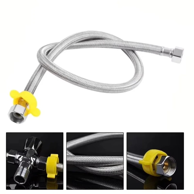 50cm1/2インチフレキシブル編組防爆配管ホース、蛇口用給 - Flexible Hose Braided のレビューと価格