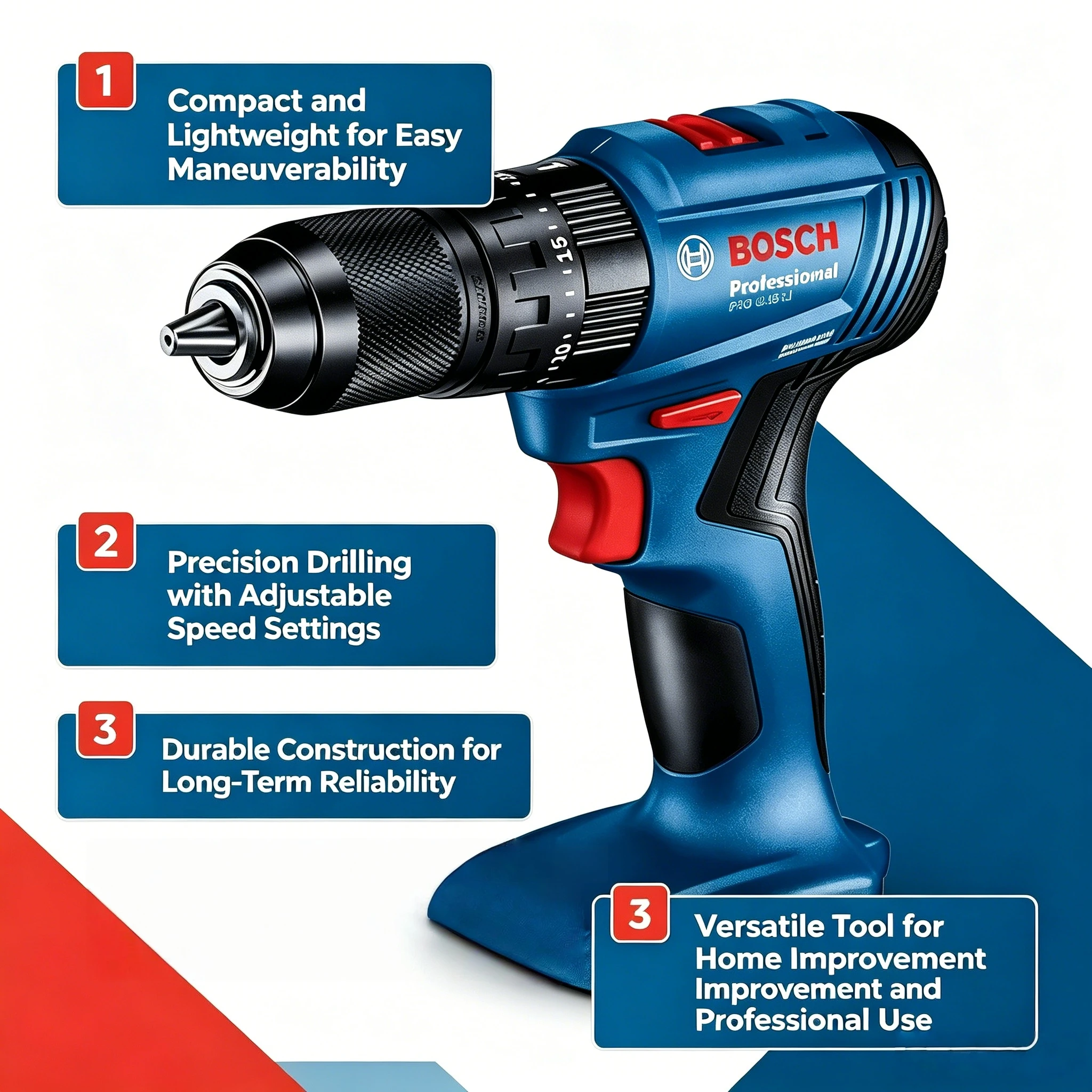 BOSCH GSB 185-LI 18V コードレス・ブラシ - Bosch Drill Gsb 18V のレビューと価格