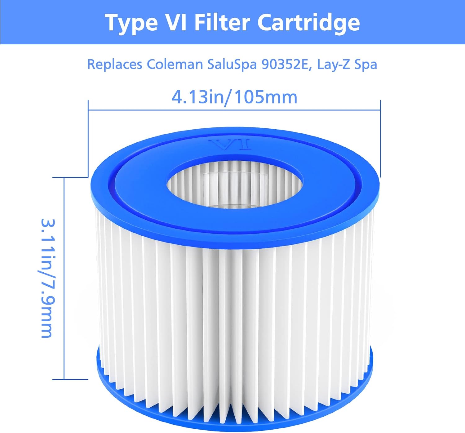 ホットタブ用フィルターVI、Bestway VI、Lay-Z - Basin Mixer Cartridge のレビューと価格