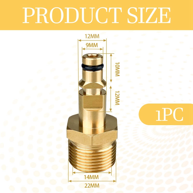 高圧洗浄機アダプター,ホース継手,クイック接続,ホースポンプ - Compression Fitting Brass のレビューと価格