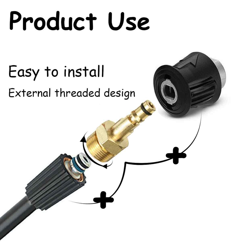 高圧洗浄機アダプター,ホース継手,クイック接続,ホースポンプ - Compression Fitting Brass のレビューと価格