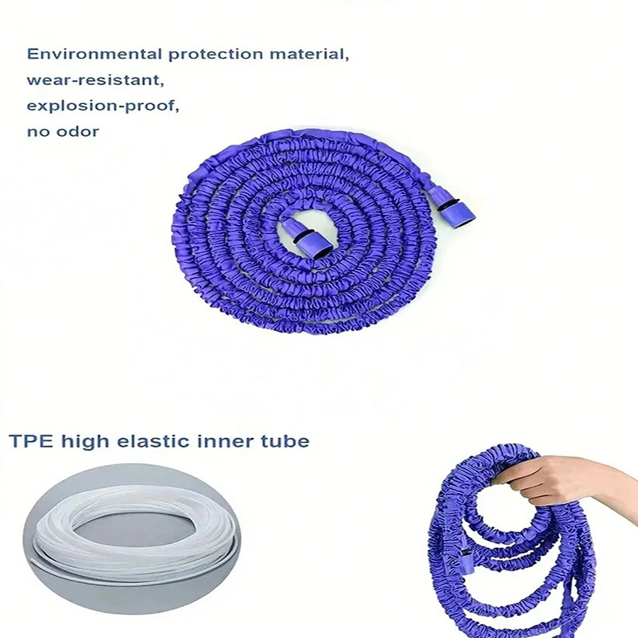 25フィート～200フィート伸縮式ガーデン散水ホース、高圧洗 - Flexible Hose Braided のレビューと価格